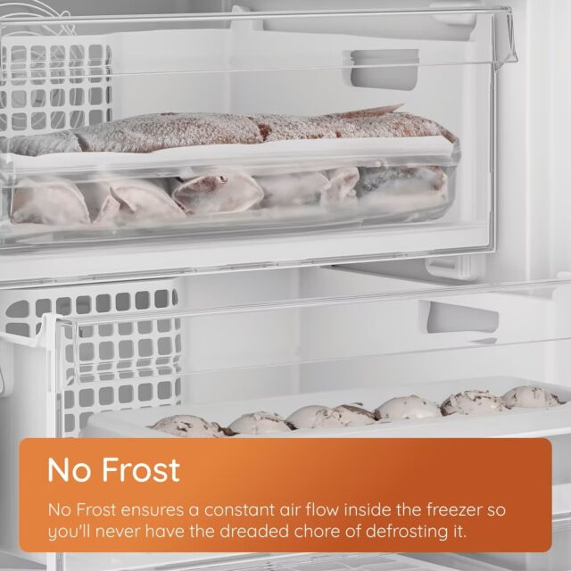 Hotpoint HPKH1261W4UK White 54Cm Wide No Frost Fridge Freezer With 50/50 Split