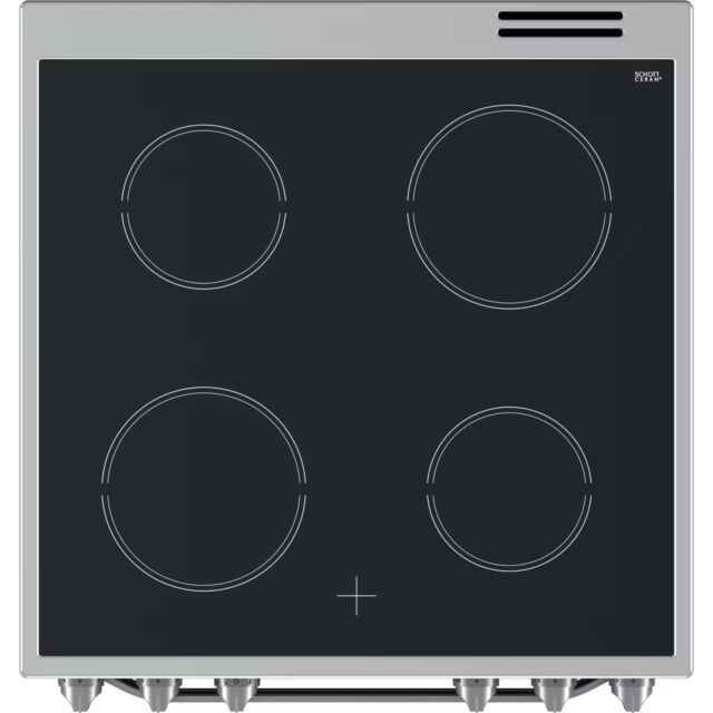 Hotpoint HS67V5KHX Inox 60Cm Wide Single Oven Electric Cooker