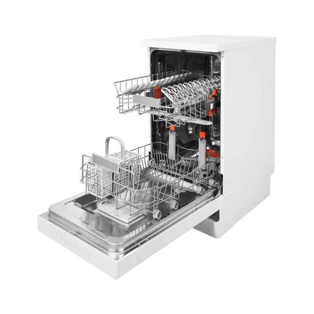 Hotpoint HSFO3T223WUKN White 45Cm Slimline Dishwasher With 10 Place Settings