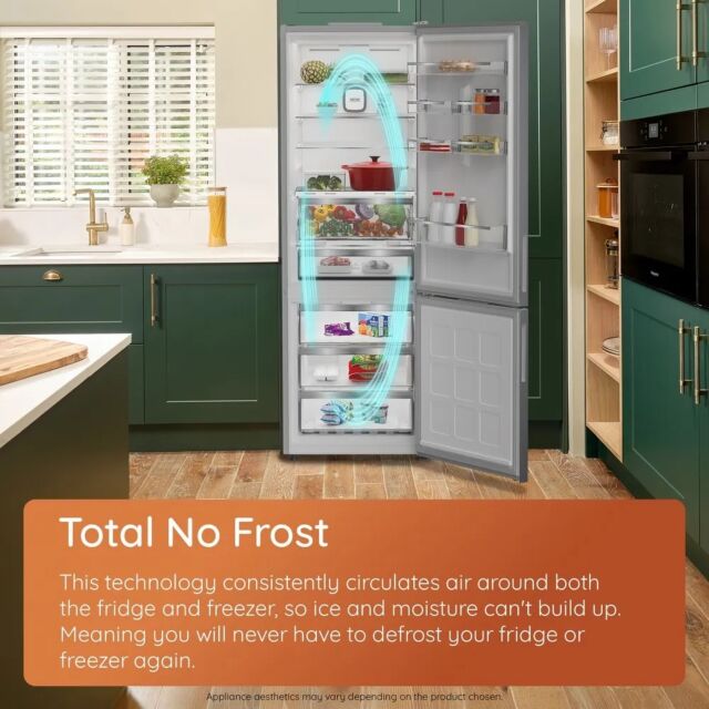Hotpoint HTC20T322UK No Frost 54Cm Wide Built In Fridge Freezer With 70/30 Split