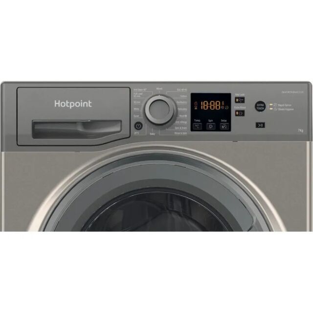 Hotpoint NSWF7469GGUK Graphite 7Kg/ 1400 Rpm Washing Machine
