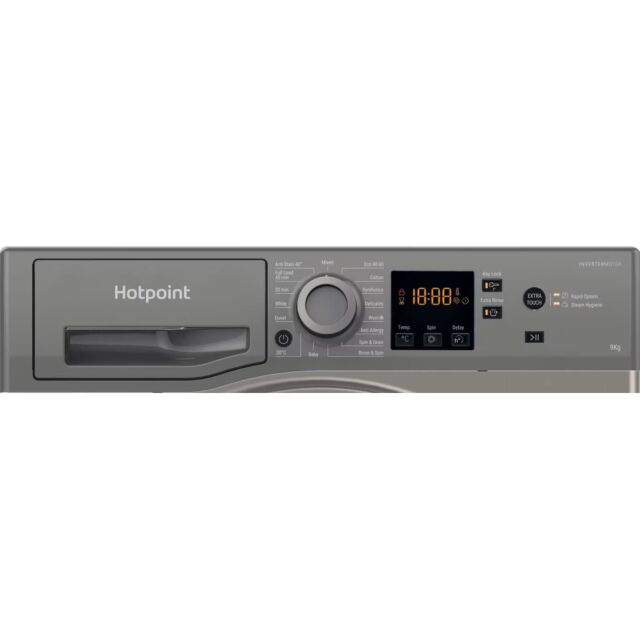 Hotpoint NSWF946GGUK Graphite 9Kg/ 1400 Rpm Washing Machine