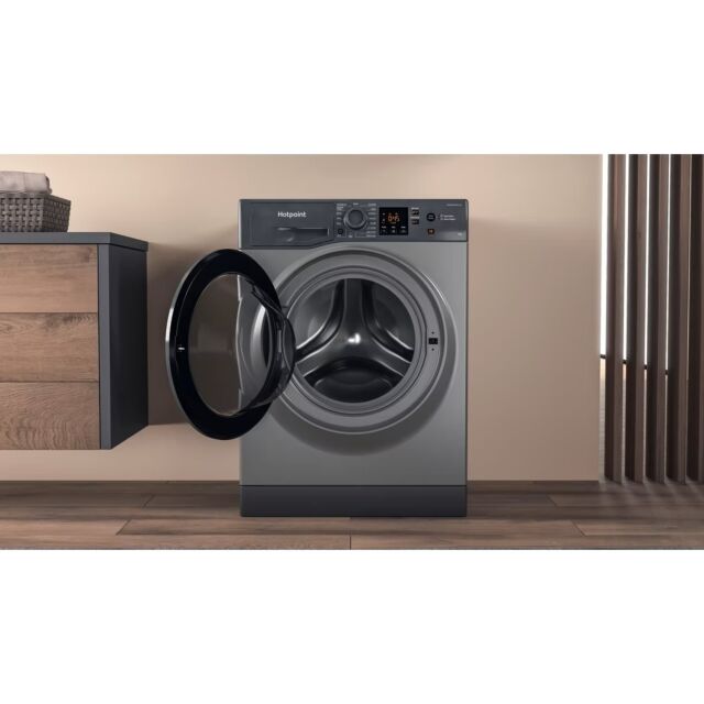 Hotpoint NSWF946GGUK Graphite 9Kg/ 1400 Rpm Washing Machine