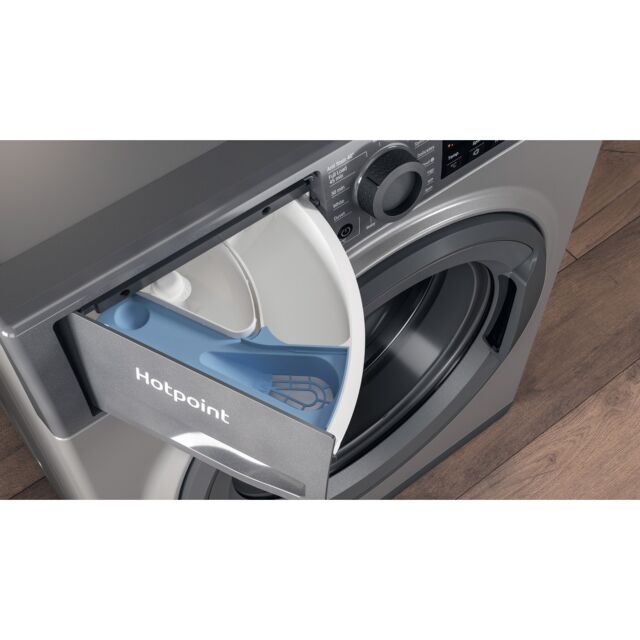 Hotpoint NSWM1046GGUK Graphite 10Kg/ 1400 Rpm Washing Machine