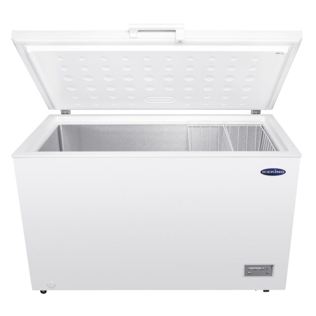 Iceking CF371EW White 371 Litre Chest Freezer