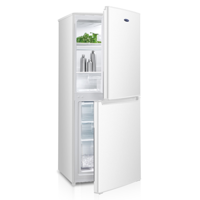 Iceking IK5558EW White 55Cm Wide Manual Defrost Fride Freezer