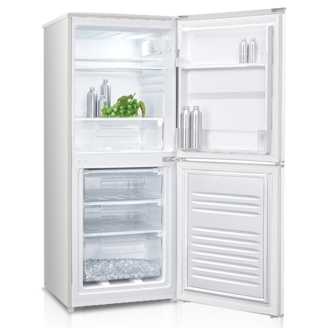 Iceking IK5558EW White 55Cm Wide Manual Defrost Fride Freezer