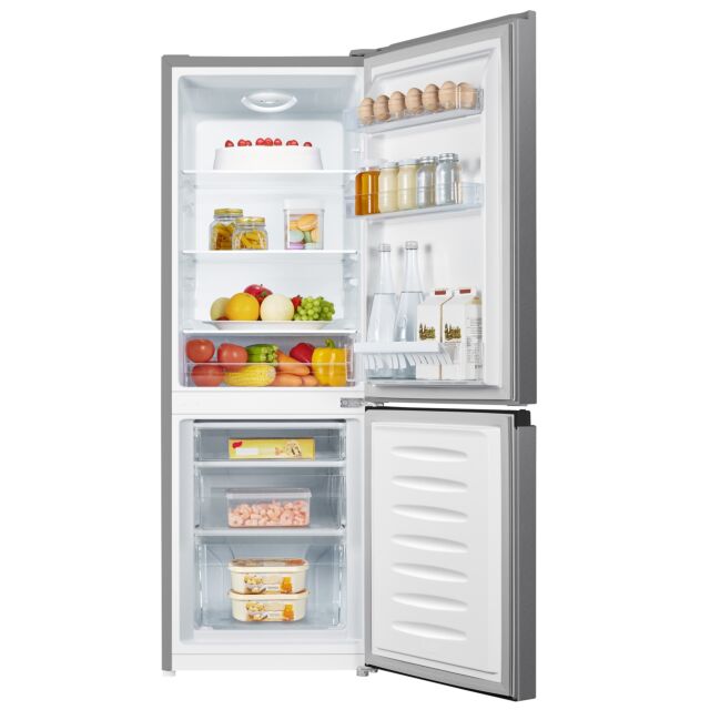 Iceking IK8953ES 50Cm Wide Fridge Freezer With Manual Defrost