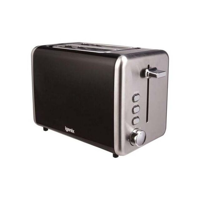 Igenix IG3000B 2 Slice Toaster In Black