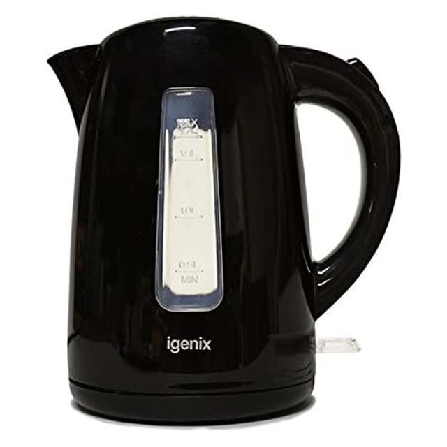 Igenix 1.7L Plastic Jug Kettle (Black)