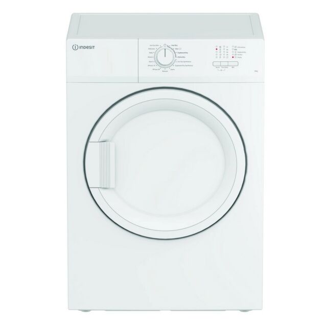Indesit CYDA81WWGLUK White 8Kg Vented Tumble Dryer