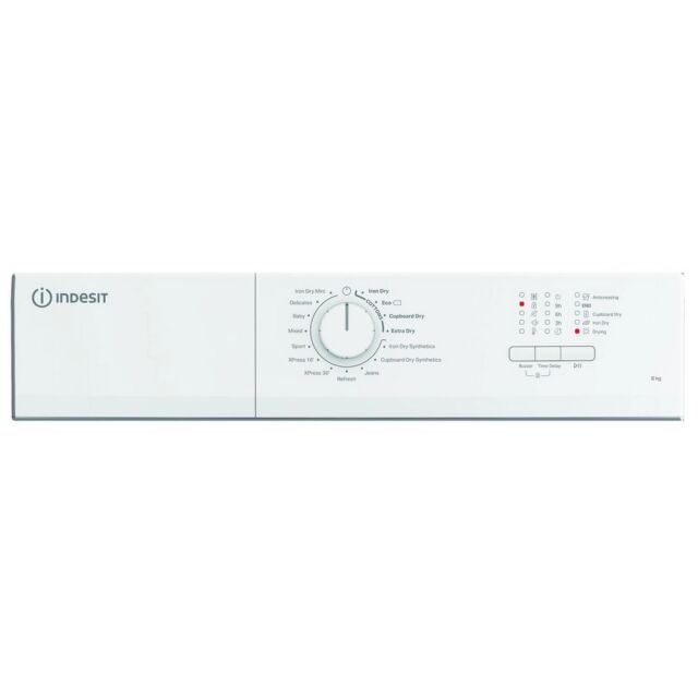 Indesit CYDA81WWGLUK White 8Kg Vented Tumble Dryer