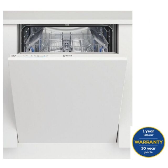 Indesit D2IHL326UK Fully Integrated Full Size Dishwasher With 14 Places