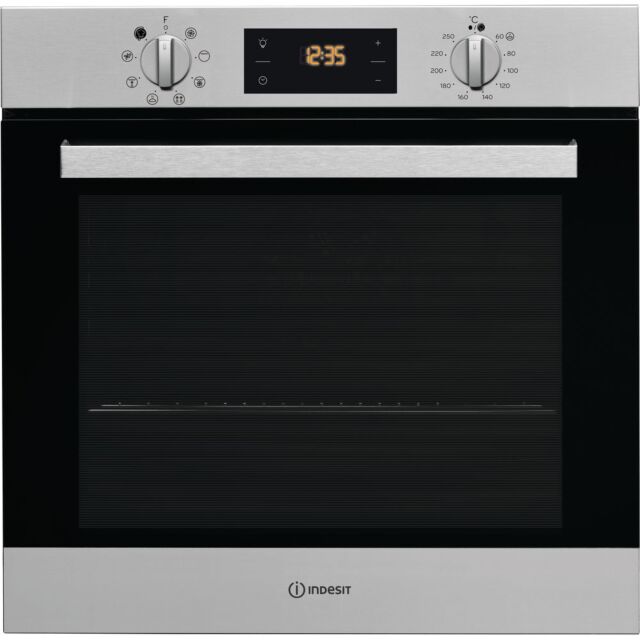 Indesit IFW6340IXUK Built In Single Electric Fan Oven