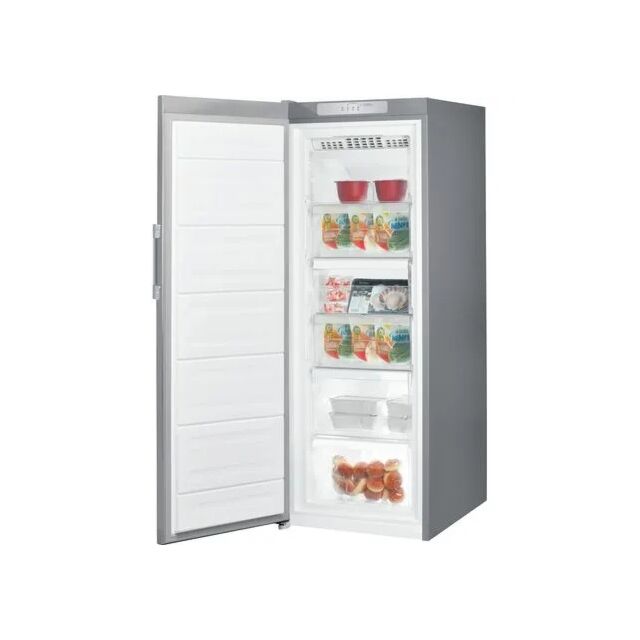 Indesit UI6F2TSUK Silver 59.5Cm Wide No Frost Tall Freezer