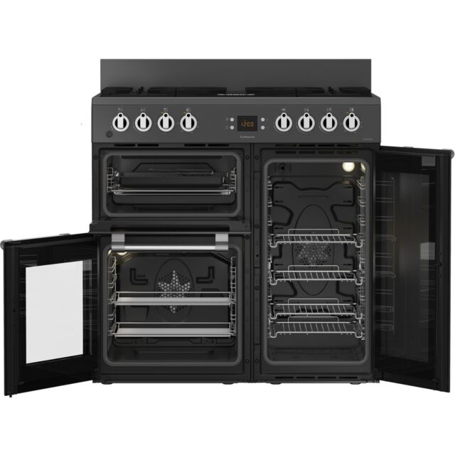 Leisure CK90F232T Anthracite Cookmaster 90Cm Dual Fuel Range Cooker