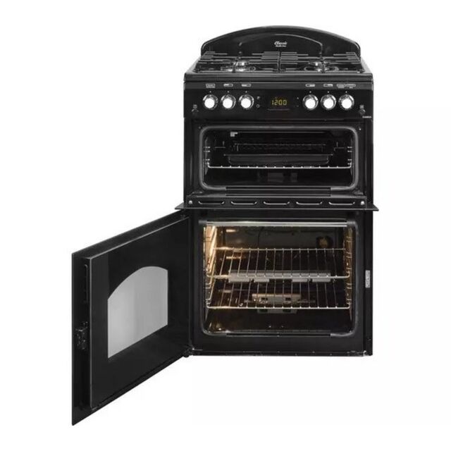 Leisure CLA60GAK Black 60Cm Gas Range Style Cooker