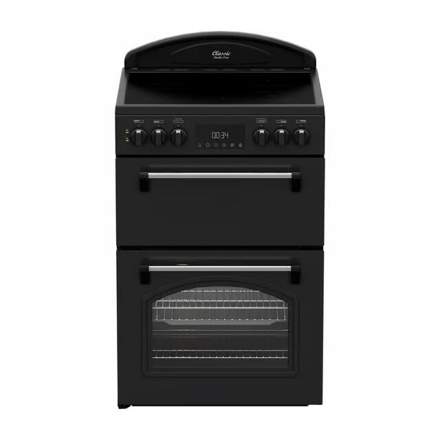 Leisure CLB60ECK Black 60Cm Electric Double Oven Electric Cooker