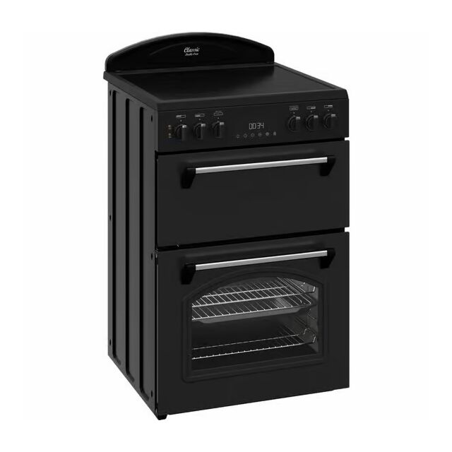 Leisure CLB60ECK Black 60Cm Electric Double Oven Electric Cooker