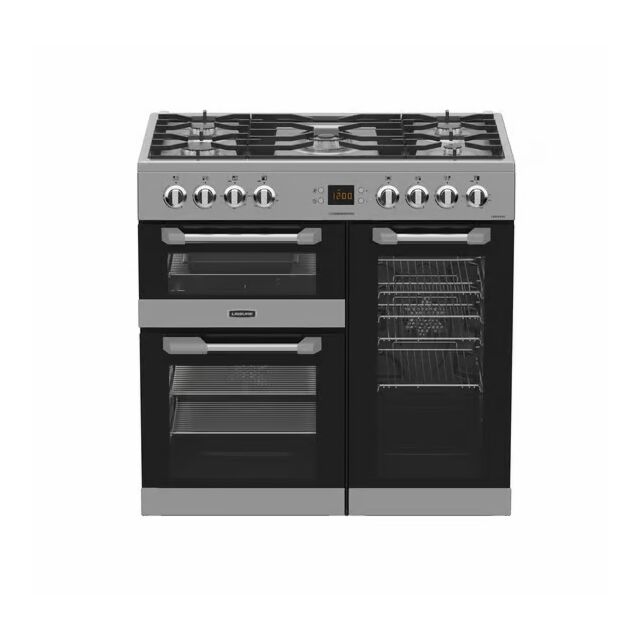 Leisure CS90F530X Stainless Steel 90Cm Wide Cuisinemaster Dual Fuel Range Cooker With Gas Hob