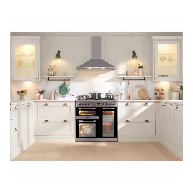 Leisure CS90F530X Stainless Steel 90Cm Wide Cuisinemaster Dual Fuel Range Cooker With Gas Hob