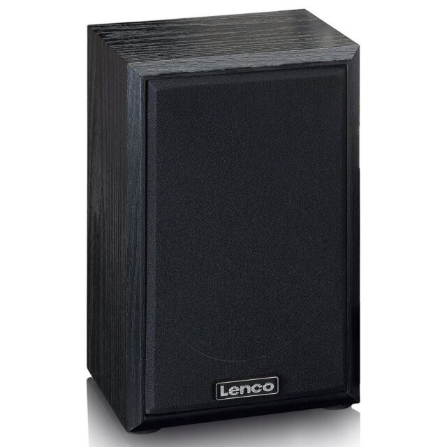 Lenco A004814 Black Ls-101 Turntable & Hifi Speakers