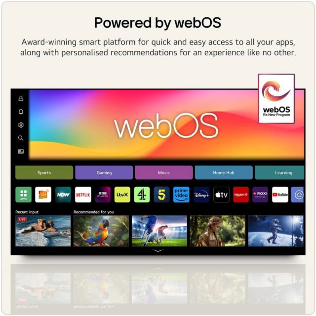 LG 50NU900B6LA.AEK 50inch 4K Uhd Nano Ai Smart Television