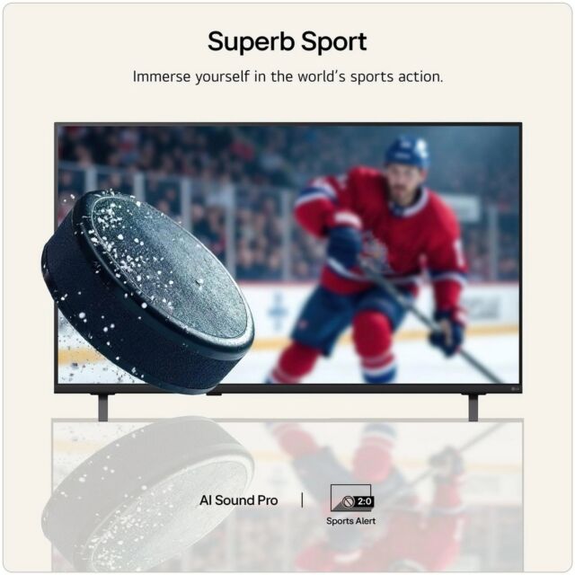 LG 50NU900B6LA.AEK 50inch 4K Uhd Nano Ai Smart Television