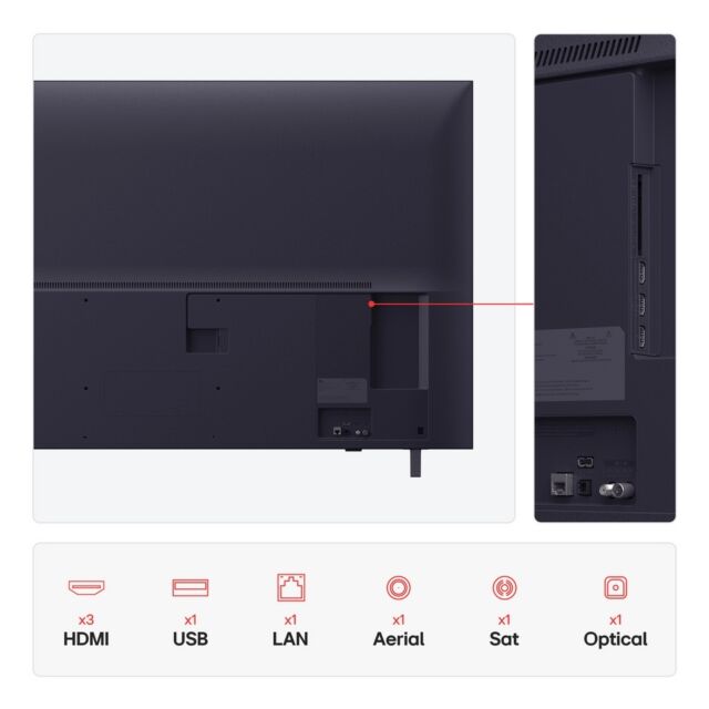 LG 65UA74006LB.AEK 65inch 4K Ultra HD Smart Television
