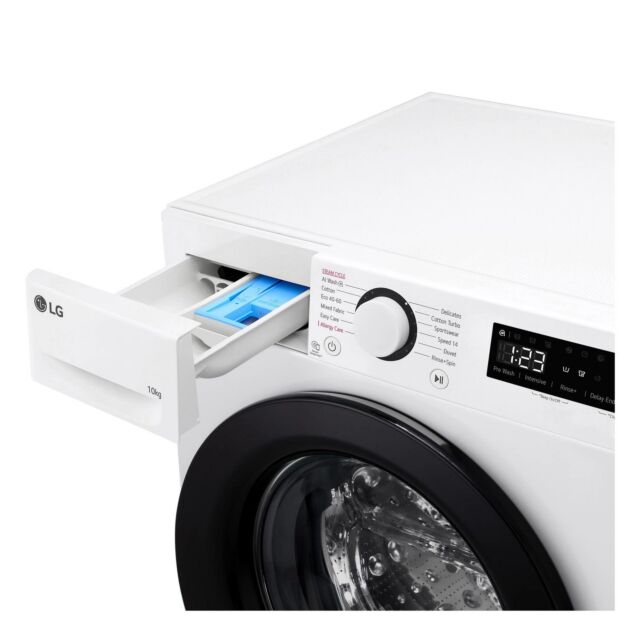 LG F4Y510WBLN1 White 10Kg/ 1400 Rpm Washing Machine