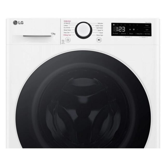 LG F4Y513WWLN1 White 13Kg/ 1400 Rpm Washing Machine