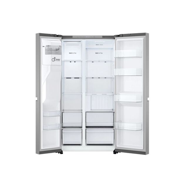 LG GSLC40PYPE Silver 91.3Cm American Style No Frost Fridge Freezer With Plumbed Water &Ice Dispenser