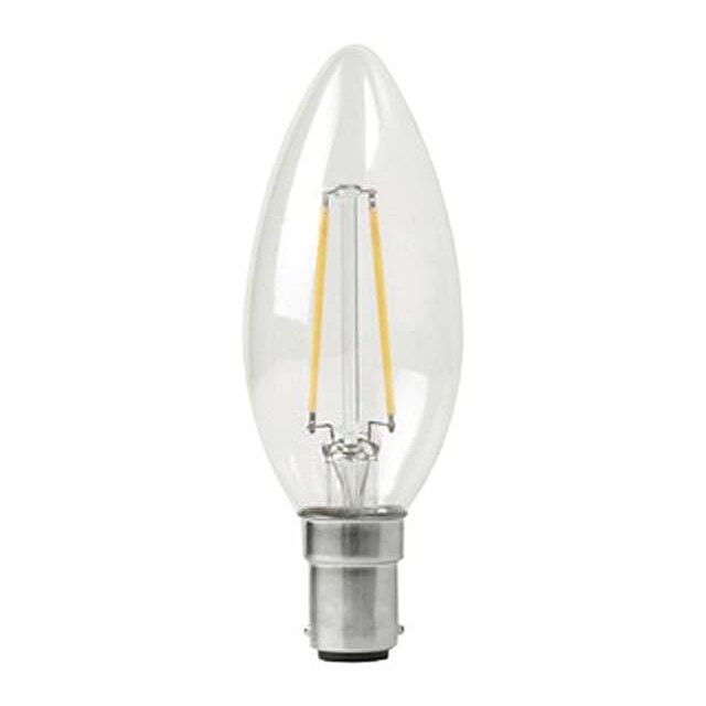 4W Filament Candle B15 2700K