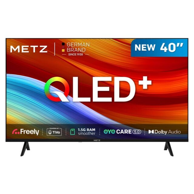 Metz 40MQH6800ZUK 40inch HD Smart Qled Television With Freely