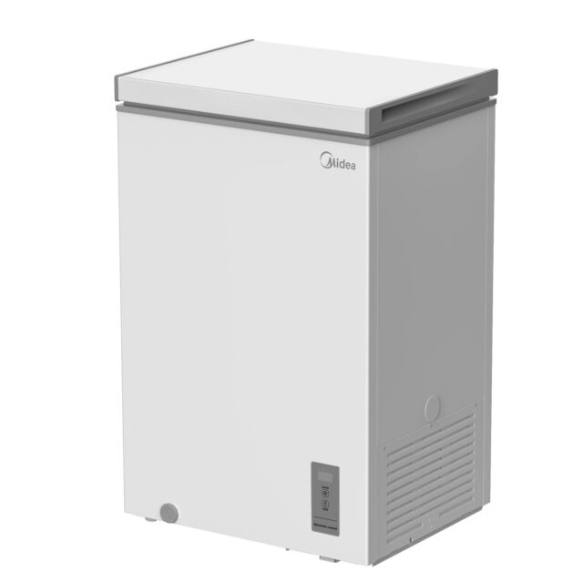 Midea MDRC154FZE01 White 54.7Cm Wide Chest Freezer -99L