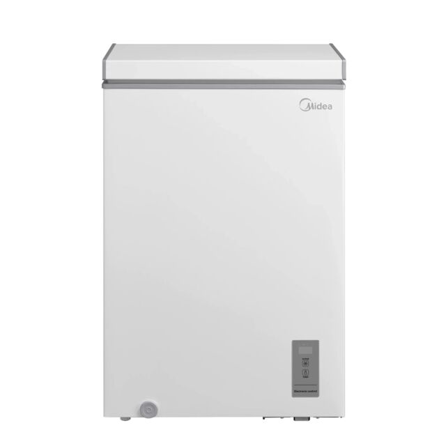 Midea MDRC154FZE01 White 54.7Cm Wide Chest Freezer -99L