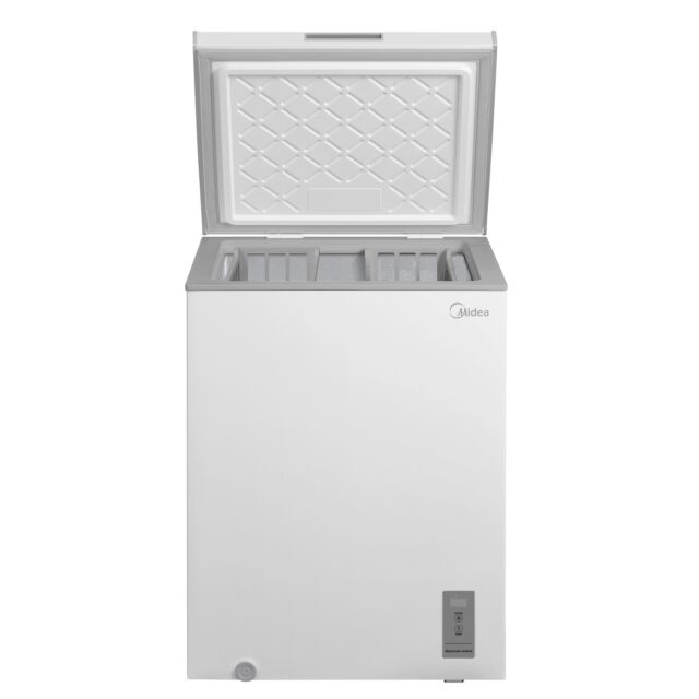 Midea MDRC211FZE01 White 60Cm Wide Chest Freezer -143L