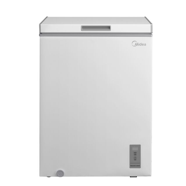 Midea MDRC211FZE01 White 60Cm Wide Chest Freezer -143L