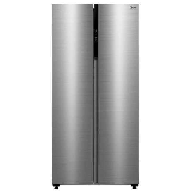 Midea MDRS619FIE46 Stainless Steel Side By Side Frost Free Fridge Freezer