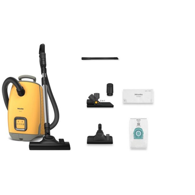 Miele GUARDL1FLEX Yellow Cylinder Bagged Vacuum
