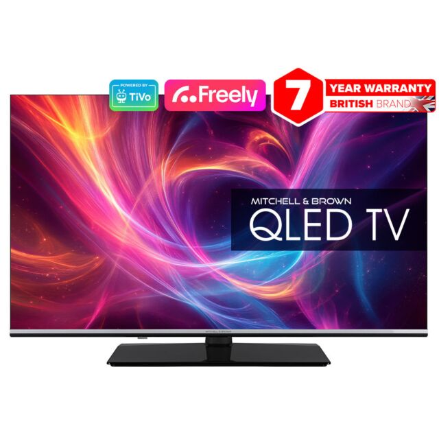 Mitchell + Brown JB-32Q1811 32inch Fhd Qled Smart Borderless Television Powered By TiVo With Freely
