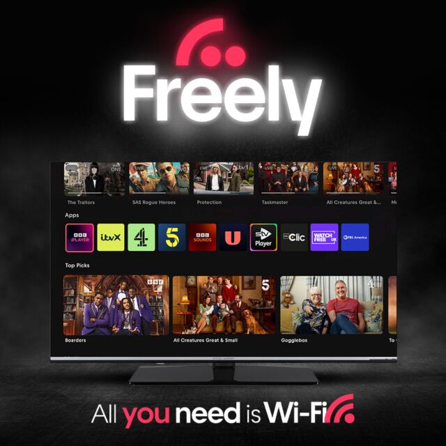 Mitchell + Brown JB-32Q1811 32inch Fhd Qled Smart Borderless Television Powered By TiVo With Freely