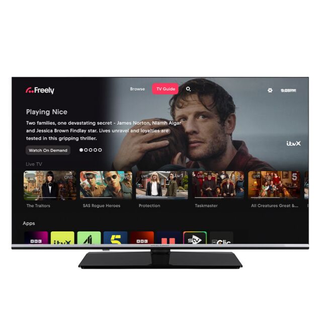 Mitchell + Brown JB-32Q1811 32inch Fhd Qled Smart Borderless Television Powered By TiVo With Freely