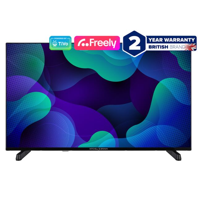Mitchell + Brown JB-43DU1811 43inch 4K Ultra HD Smart Television Powered By TiVo With Freely
