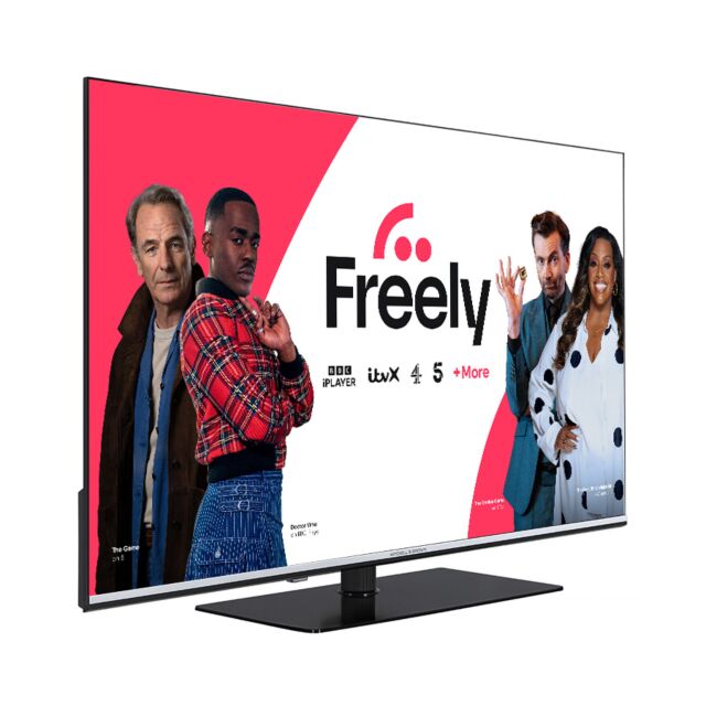 Mitchell + Brown JB-43Q1811 43inch Qled Ultra HD Borderless Smart Television, Powered By TiVo With Fre