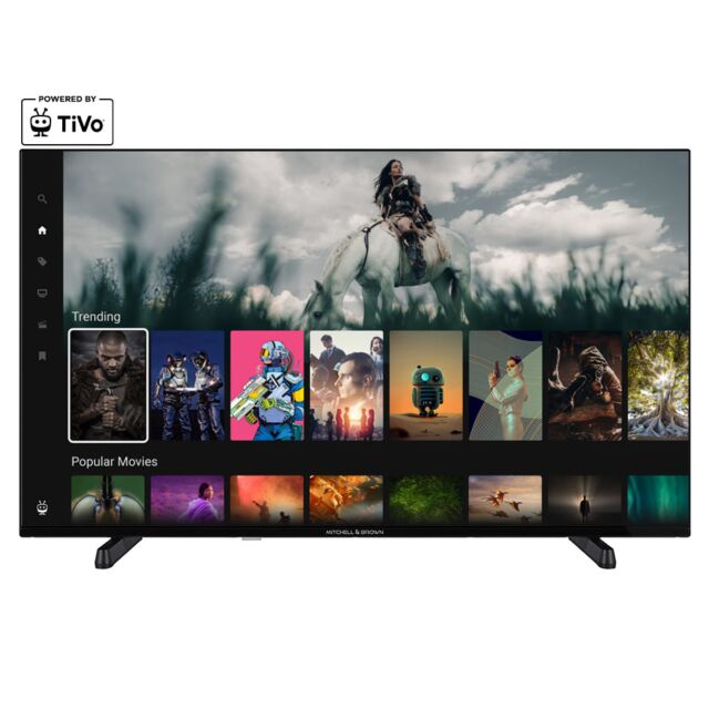 Mitchell + Brown JB-50DU1811 50inch 4K Ultra HD Smart Television Powered By TiVo With Freely