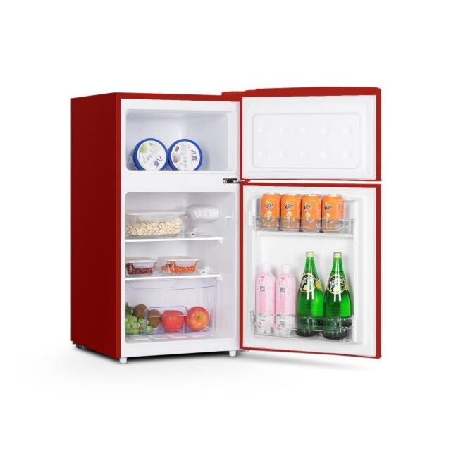 Montpellier MAB2035ER Red Undercounter Retro Fridge Freezer