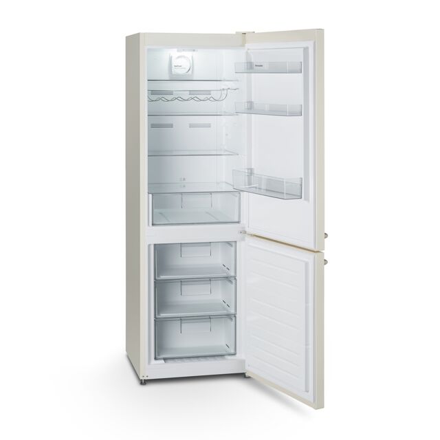 Montpellier MAB386EC Cream Retro Style No Frost 59.5Cm Wide Fridge Freezer