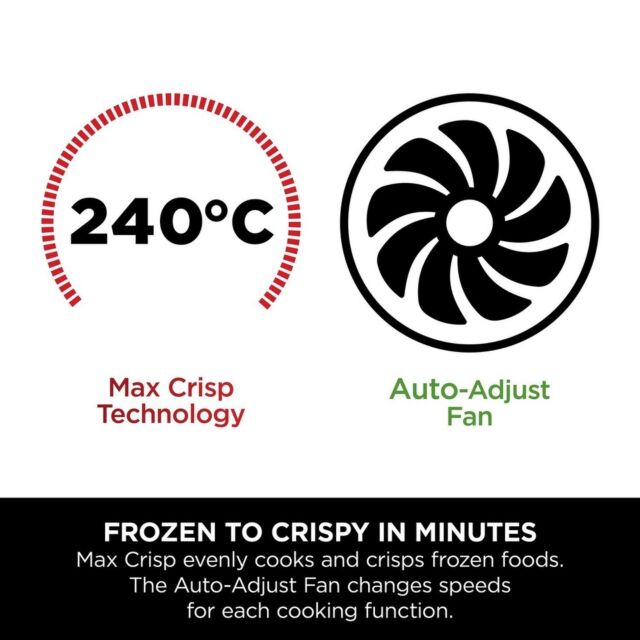 NINJA DZ300UK 7.6Litre 6 In1 Dual Zone Airfryer