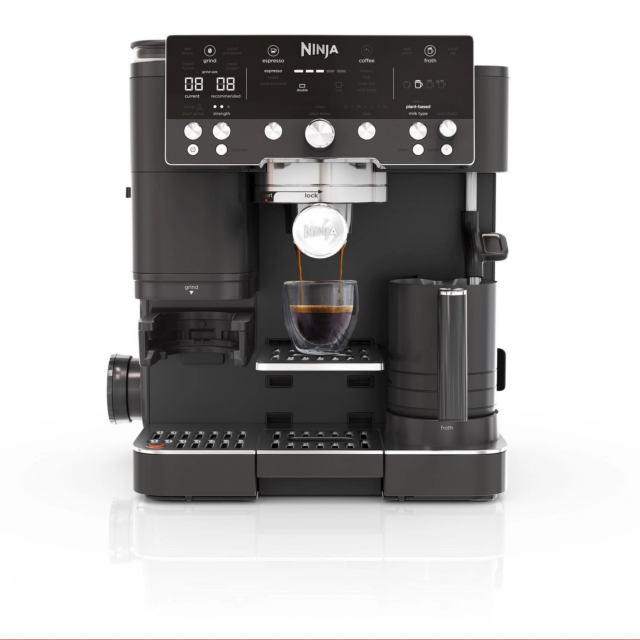 NINJA ES601UKBK Luxe Cafe Premier Espresso-Machine Bean To Cup